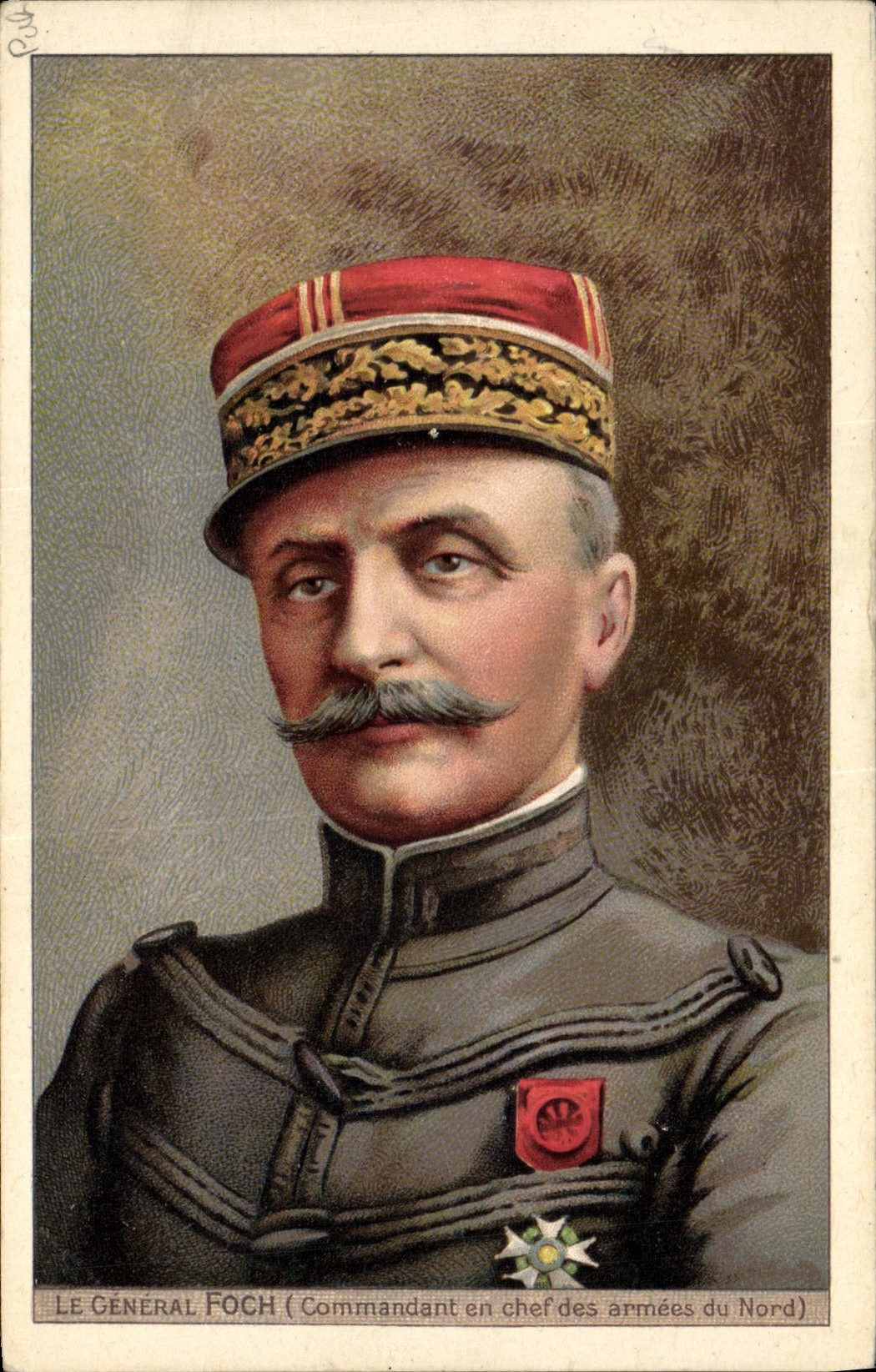 Le Général Foch — Commandant en chef des armées du Nord — éditeur non visible, n° de série 233