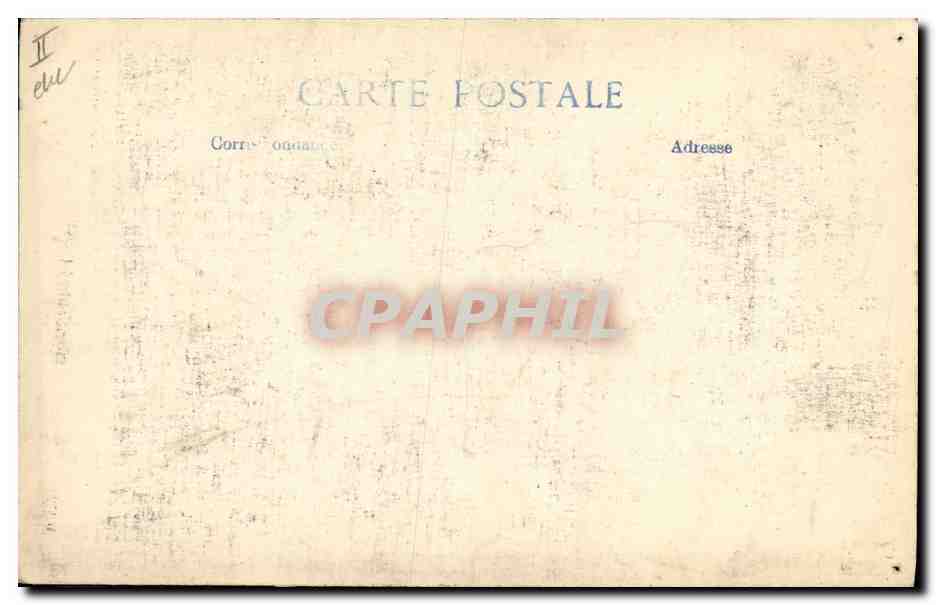 CPA Militaria General Foch  — Rückseite