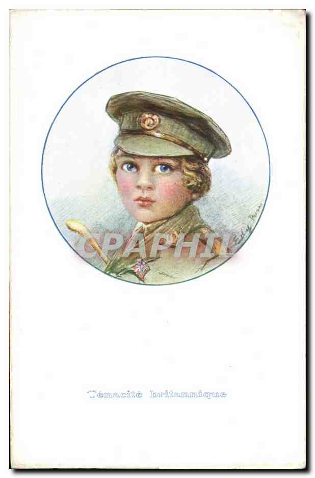 CPA Militaria Tenacite britannique 