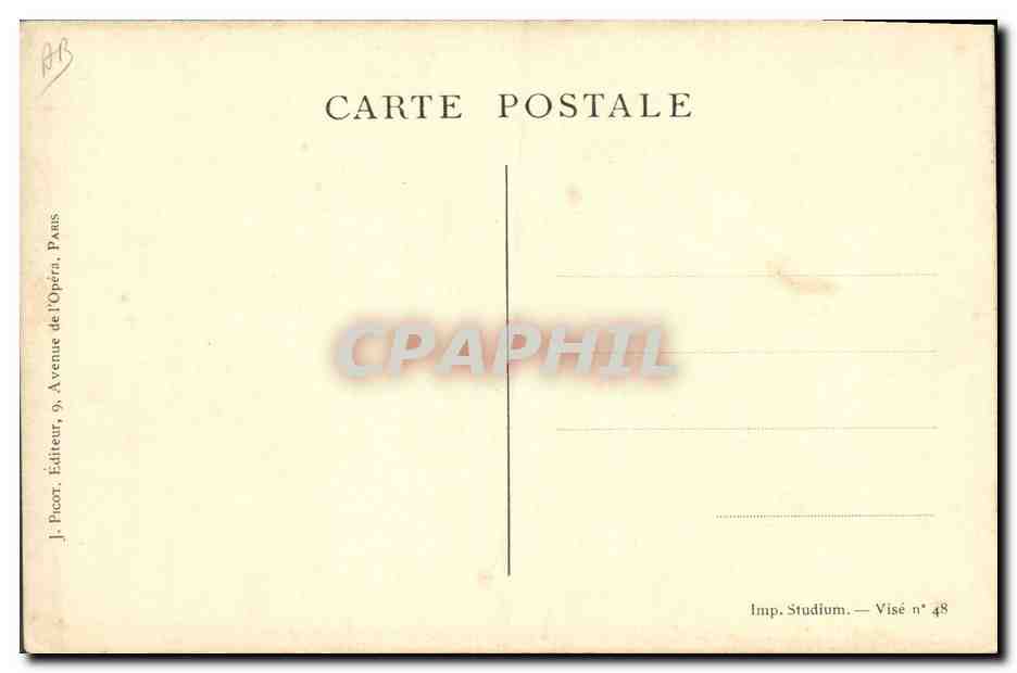 CPA Militaria Tenacite britannique  — Rückseite