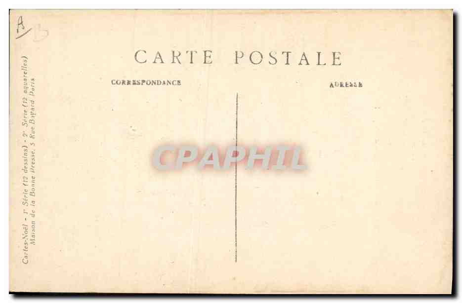 CPA Militaria Ceux de l'arriere Dieu garde Papa ! Enfants  — Verso