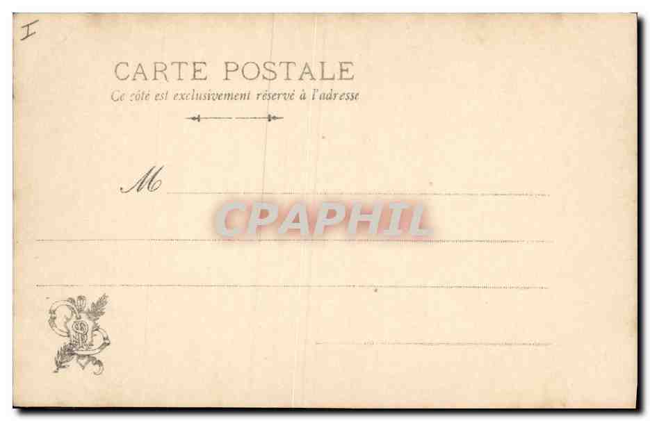 CPA Salon 1903 Thurner L'heure du the a mon atelier  — Rückseite