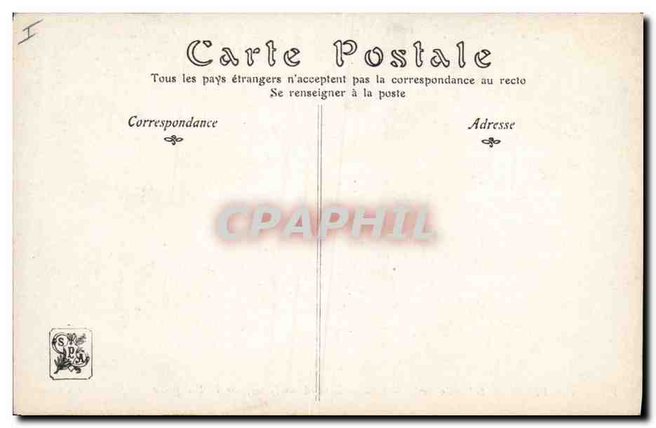 CPA Salon de 1908 Coucher de soleil sur la See par Planquette  — Verso