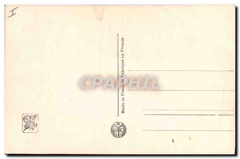 CPA Salon de Paris Albert Moulle Vieux chemin aux Sablons pres Moret  — Verso