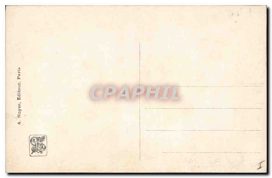 CPA Salon 1913 Ridel Fin d'un reve  — Verso