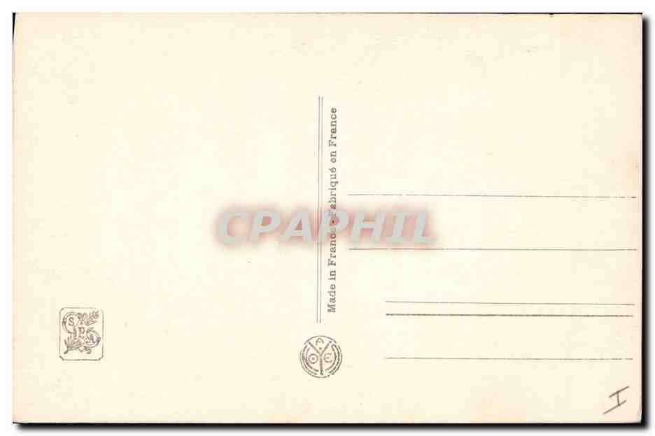 CPA Salon de Paris Charles Baude Consultation spirituelle Religieuse  — Rückseite