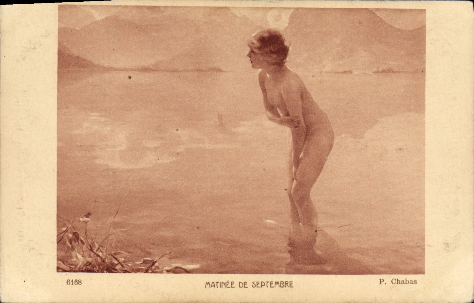 CPA Matinee de septembre Chabas 