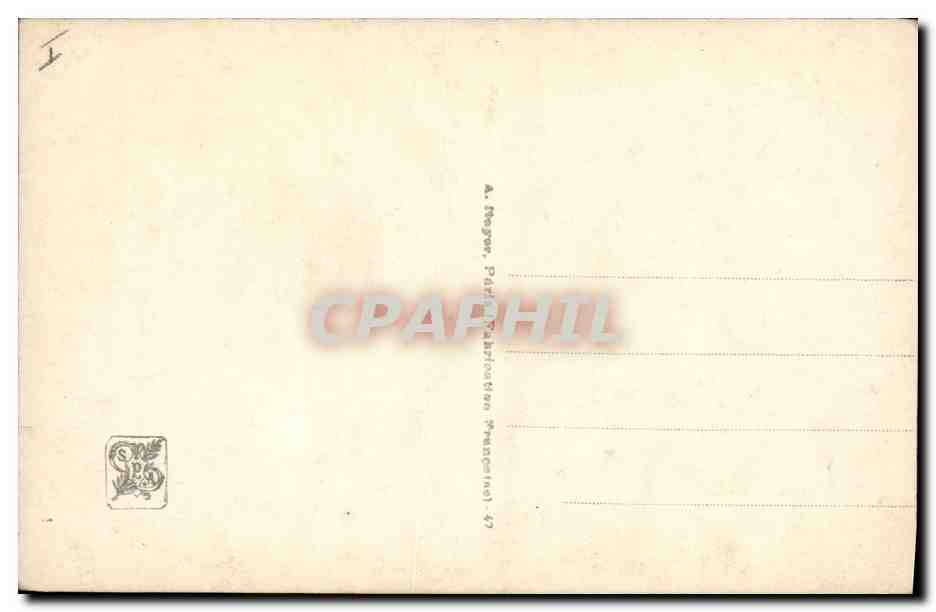 CPA Salon Bezard Perate le gue du moulin  — Rückseite