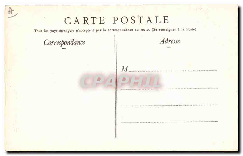 CPA Folklore Type de Matelote  — Verso