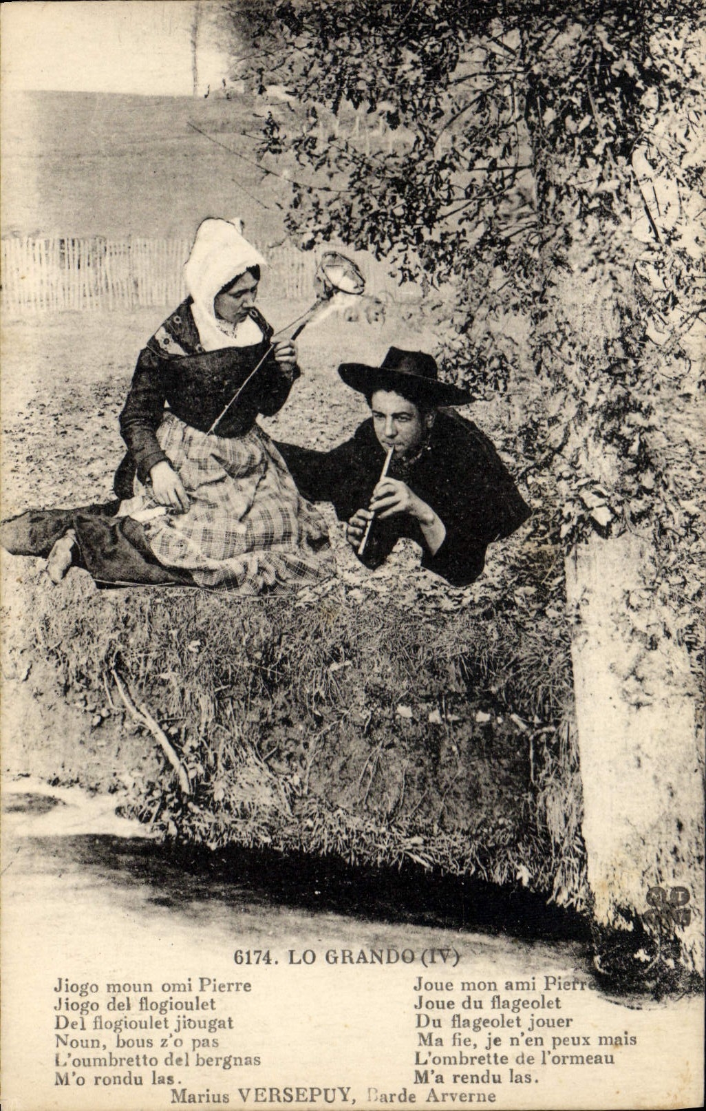 CPA Folklore Lo Grando 
