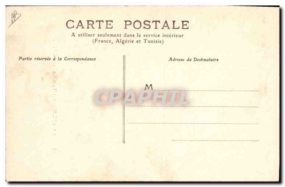 CPA Folklore La Rochelle Types Marandais  — Verso