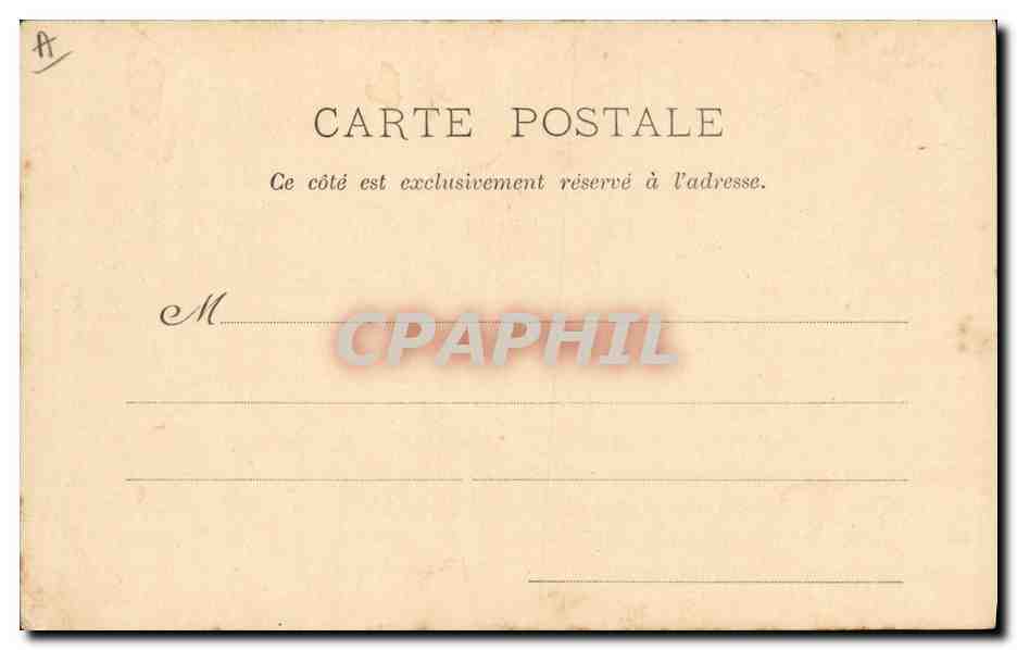 CPA Folklore Etude de coiffes du Poitou Mothaise  — Verso