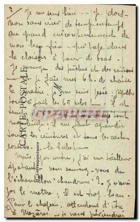 CPA Folklore En Poitou Scene paysanne Environs de Melle  — Verso