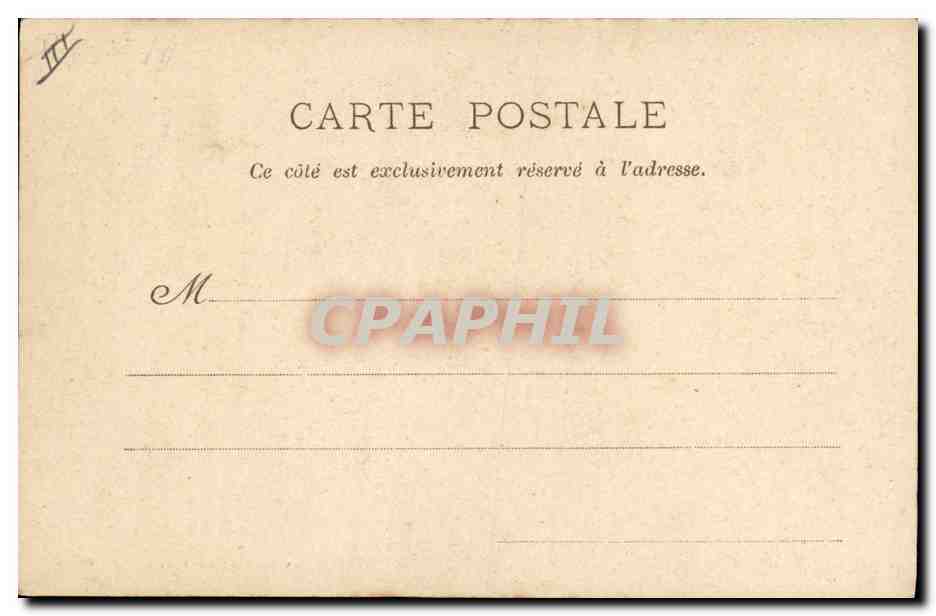 CPA Folklore Paysans  — Verso
