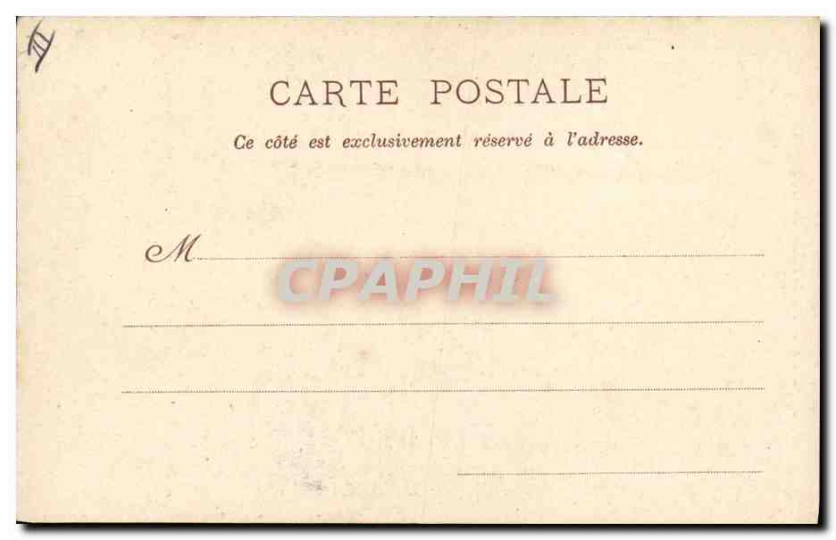 CPA Folklore Paysans  — Verso