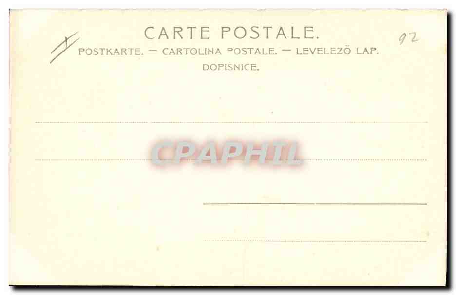 CPA Fantaisie Illustrateur Femme  — Rückseite