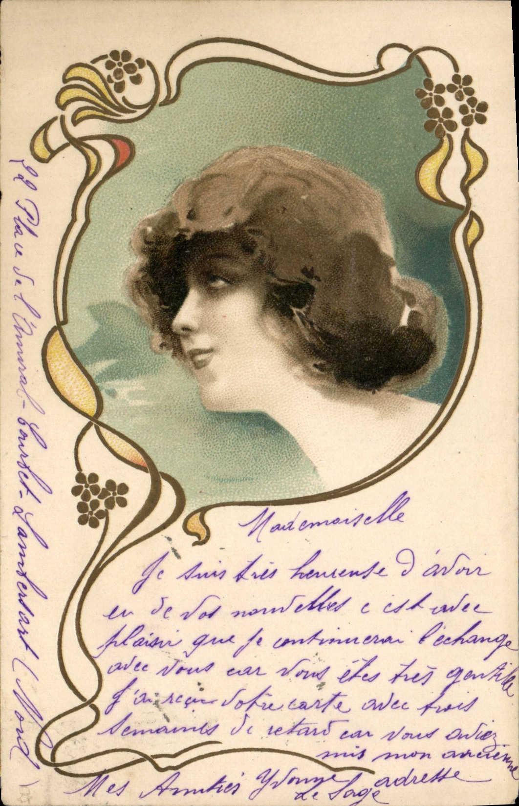 CPA Fantaisie Illustrateur Femme 