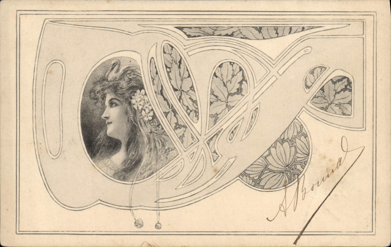 CPA Fantaisie Illustrateur Femme 