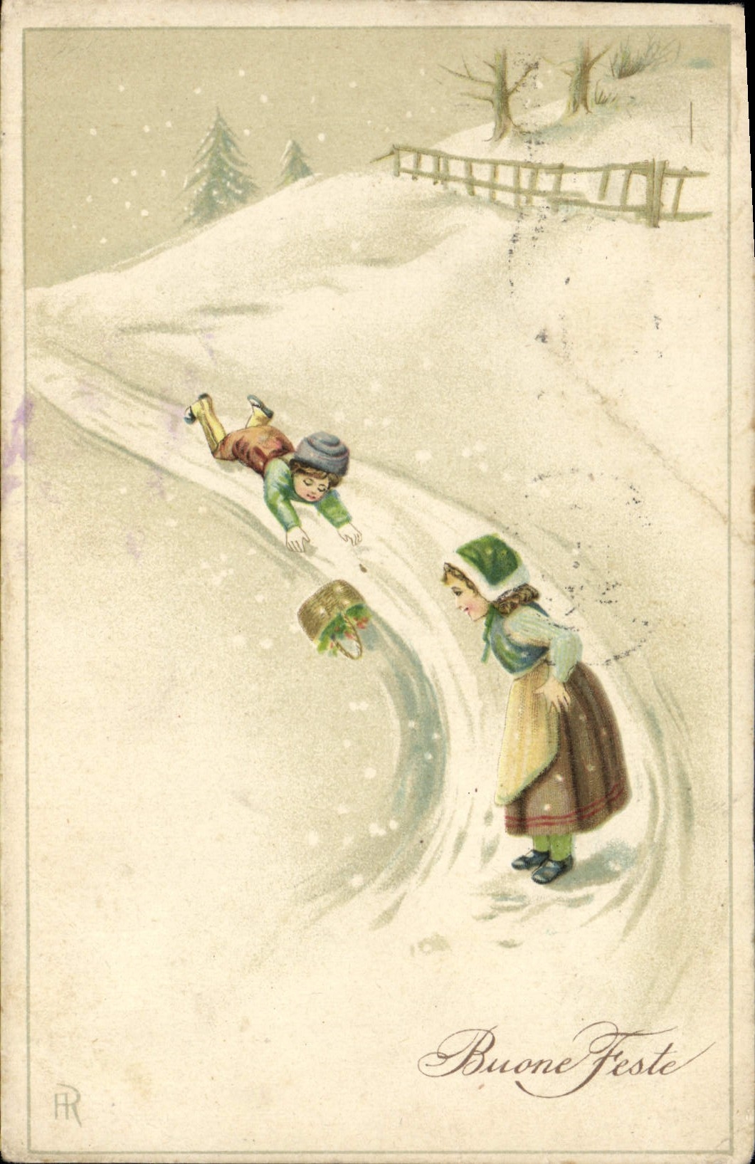 CPA Fantaisie Illustrateur Enfants