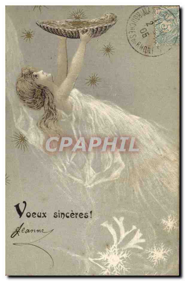 CPA Fantaisie Illustrateur Femme 