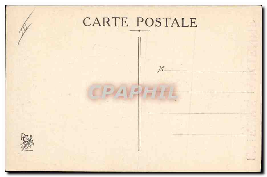 L'Heure Ancienne — (Le coup de pouce à la pendule) — éditeur RC, n° III — Rückseite