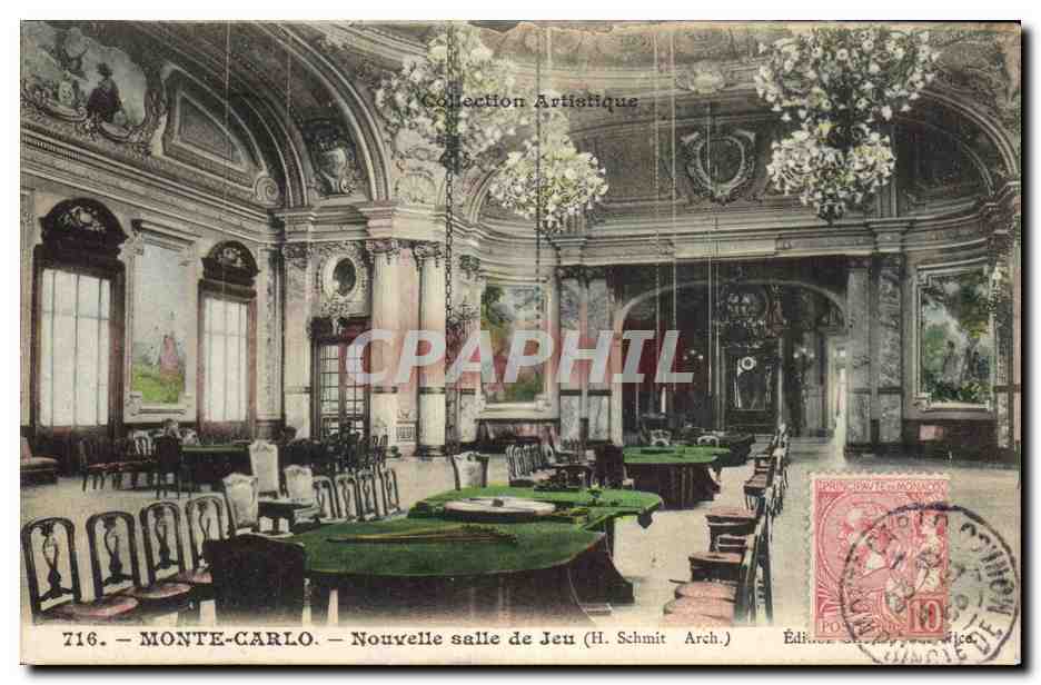 CPA Casino Monte Carlo Nouvelle salle de jeu