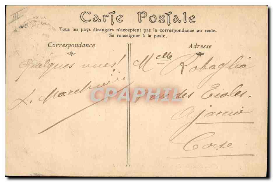 CPA Casino de Monte Carlo La salle Schmitt — Rückseite