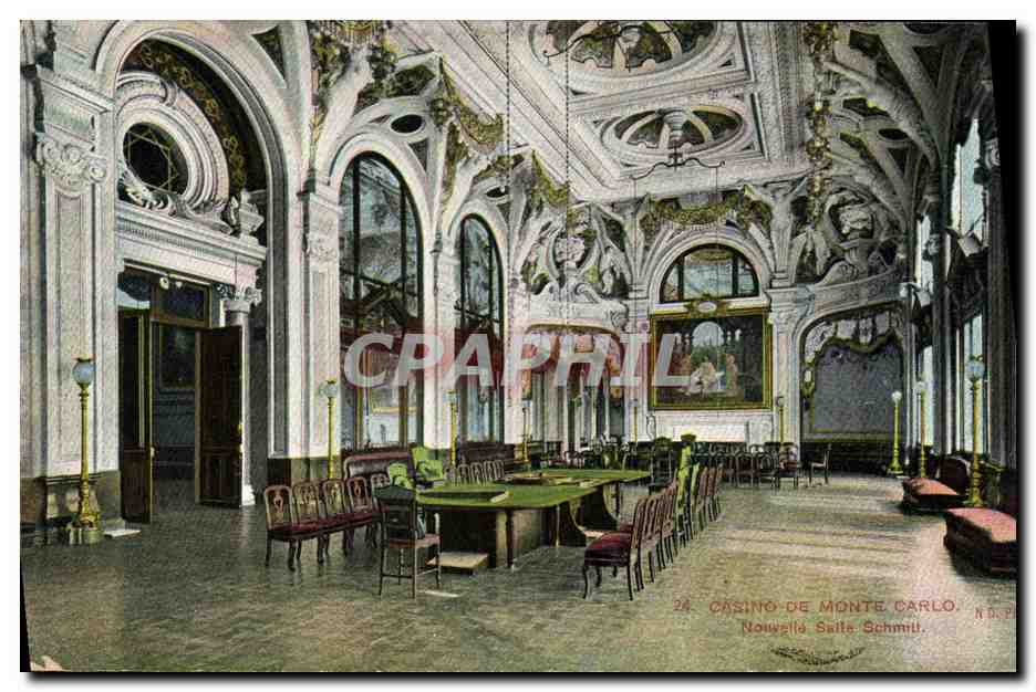 CPA Casino Monte Carlo Nouvelle salle Schmitt