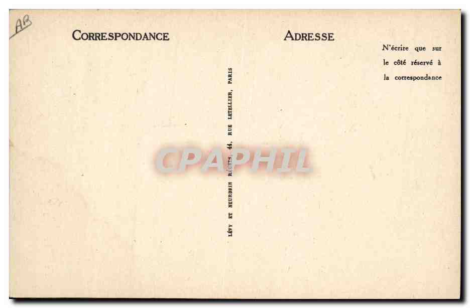 CPA Casino Tableau du Trente & Quarante Monte Carlo  — Rückseite