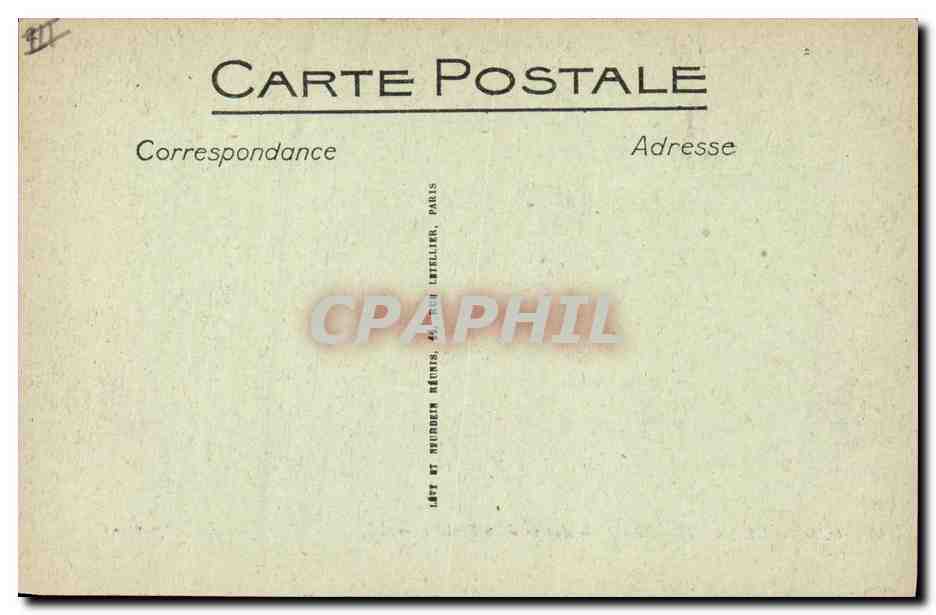 CPA Casino Monte Carlo Autour de la roulette — Rückseite