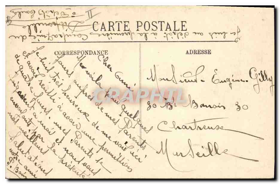 CPA Casino Monte Carlo La salle de Trente et Quarante — Rückseite