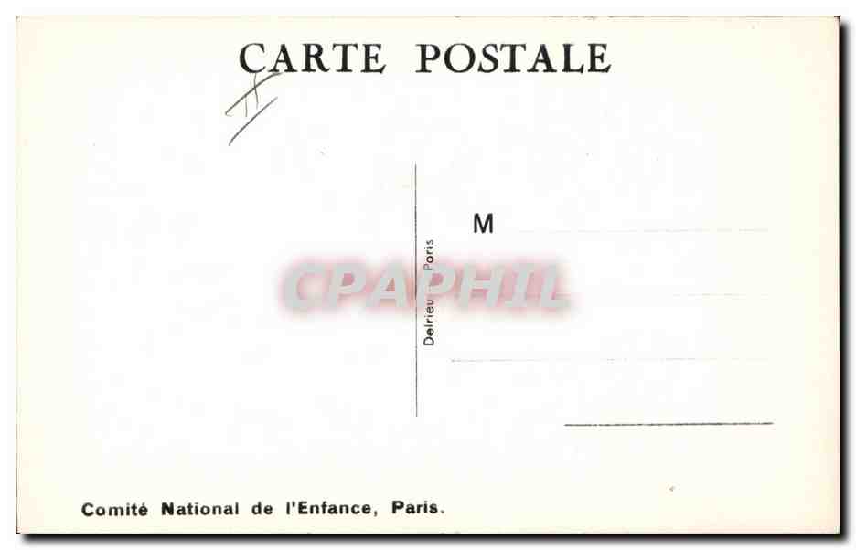 CPA Fantaisie Illustrateur Enfants Beatrice Mallet A qui le tour Chien  — Rückseite