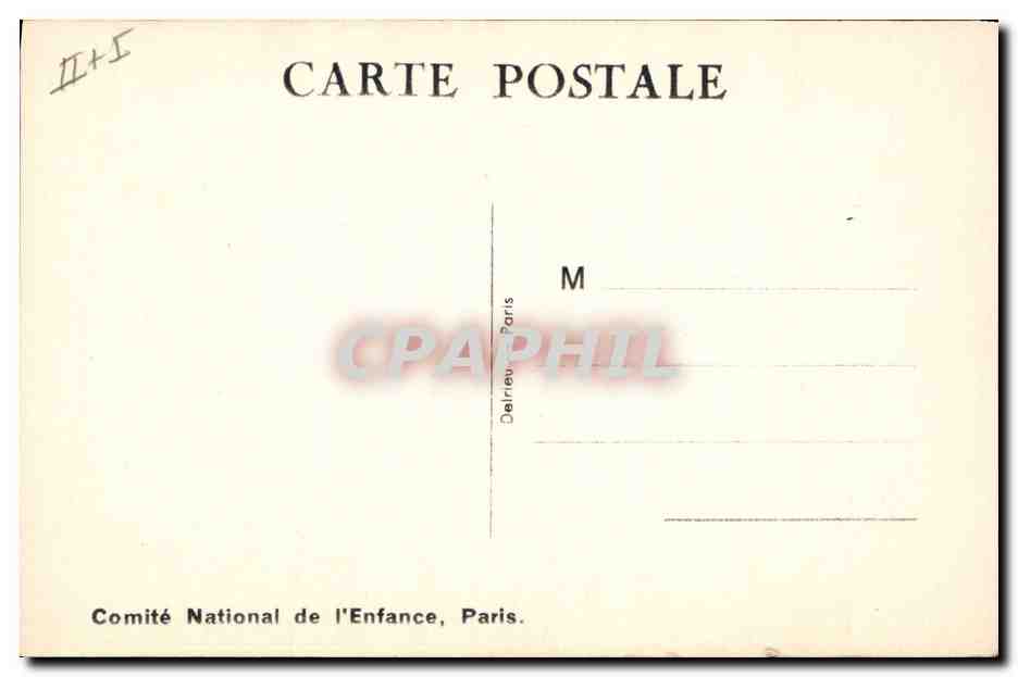 CPA Fantaisie Illustrateur Enfants Beatrice Mallet Petite maman  — Rückseite