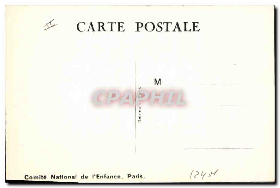 CPA Fantaisie Illustrateur Enfants Beatrice Mallet Petite maman  — Rückseite