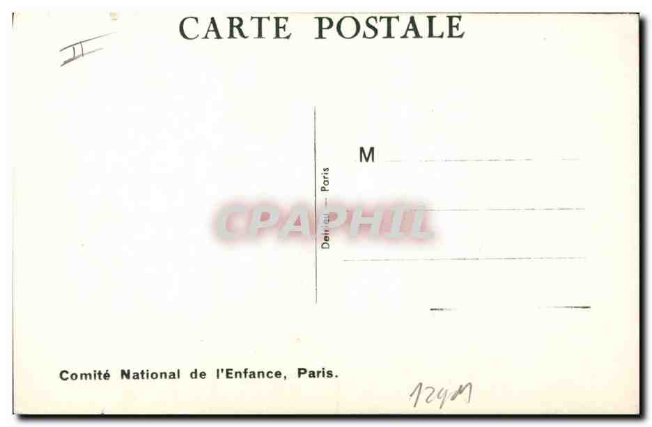 CPA Fantaisie Illustrateur Enfants Beatrice Mallet Une deux et  — Rückseite