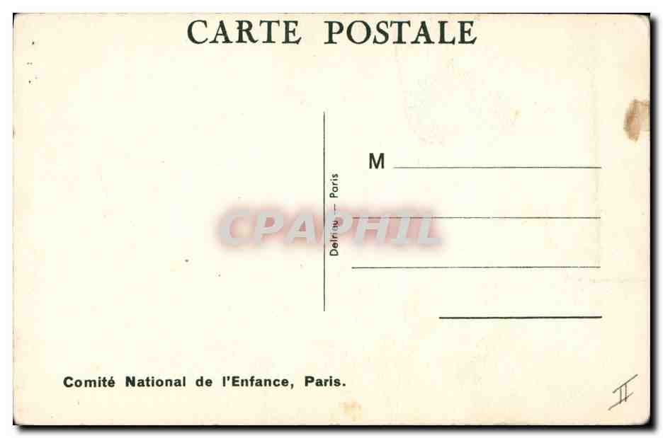 CPA Fantaisie Illustrateur Enfants Beatrice Mallet A qui le tour Chien  — Rückseite