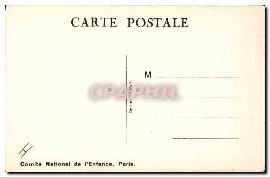CPA Fantaisie Illustrateur Enfants Beatrice Mallet Petite maman  — Verso