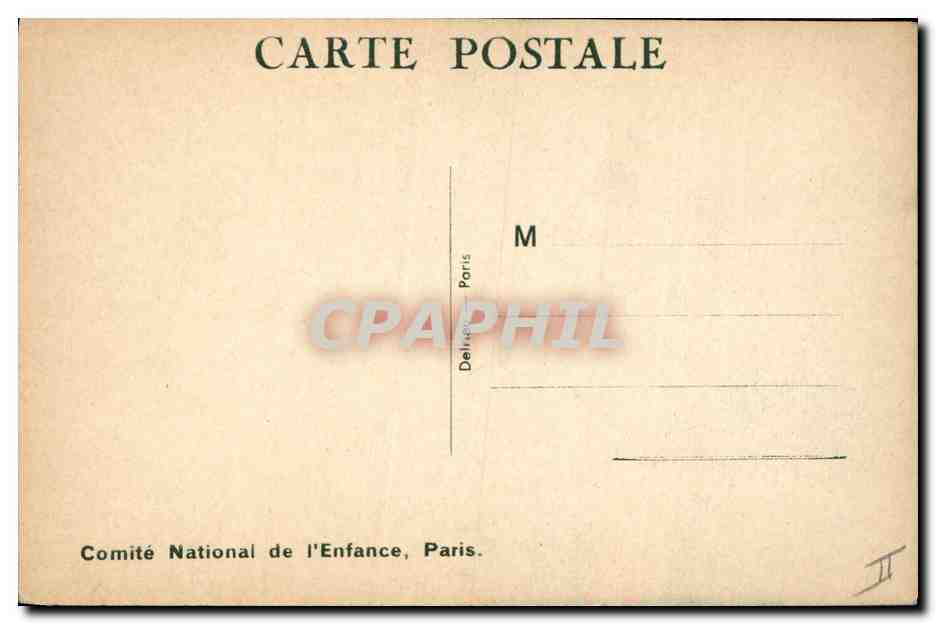 Enfant en maillot de bain — saut à la mer — illustrée par Paquita Mollet — Verso