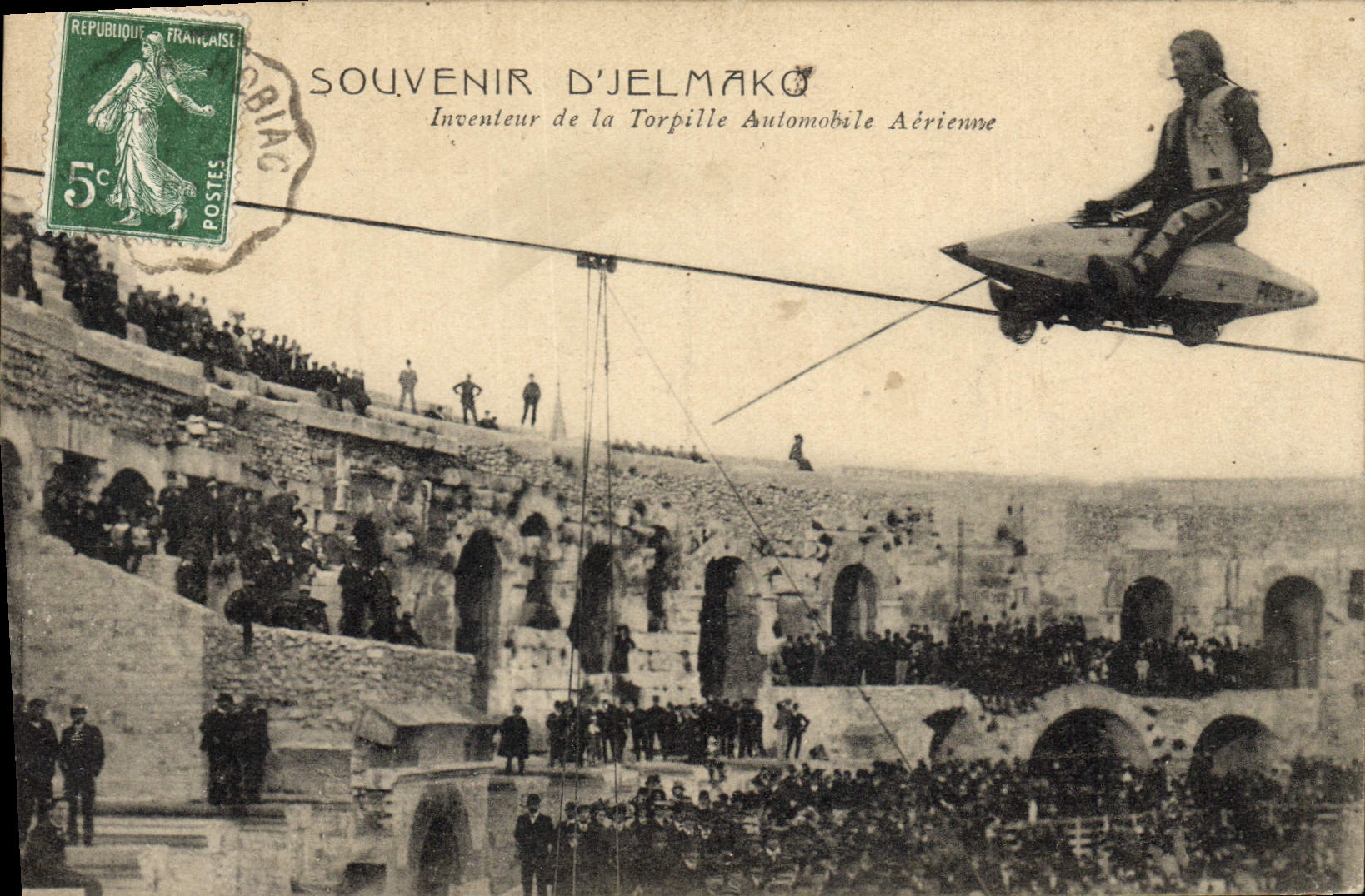 Jelmako — Inventeur de la Torpille Automobile Aérienne — Souvenir d'Jelmako
