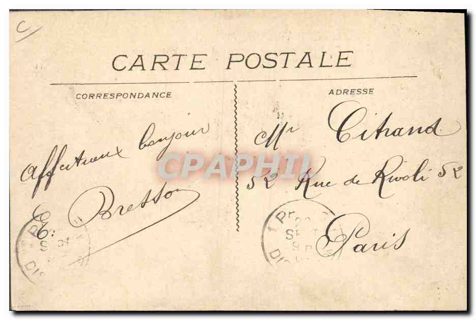Jelmako — Inventeur de la Torpille Automobile Aérienne — Souvenir d'Jelmako — Reverso