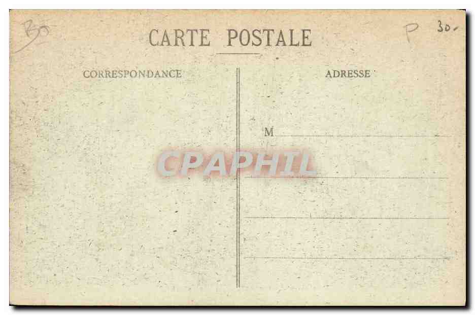 CPA Division du granit Son groupe theatral  — Rückseite