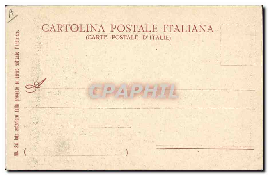 CPA Folklore Italie — Verso