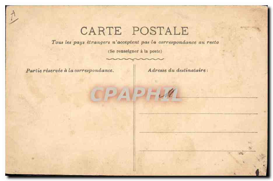CPA Folklore Carbonel Pianos et musique Marseille — Verso