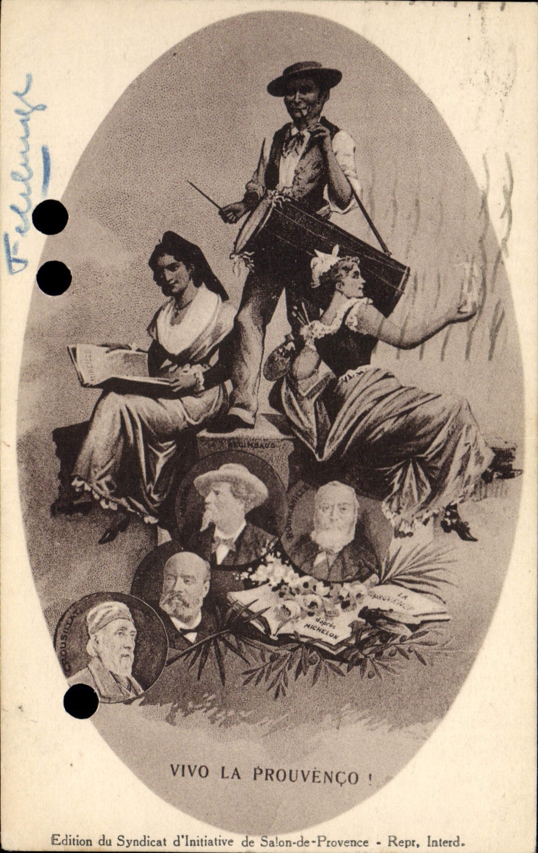 Vivo la Prouvenço ! — Édition du Syndicat d'Initiative de Salon-de-Provence — Repr. Interd.