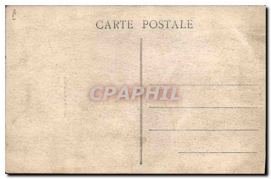 CPA Folklore Cantal Un Cabraitaire — Verso