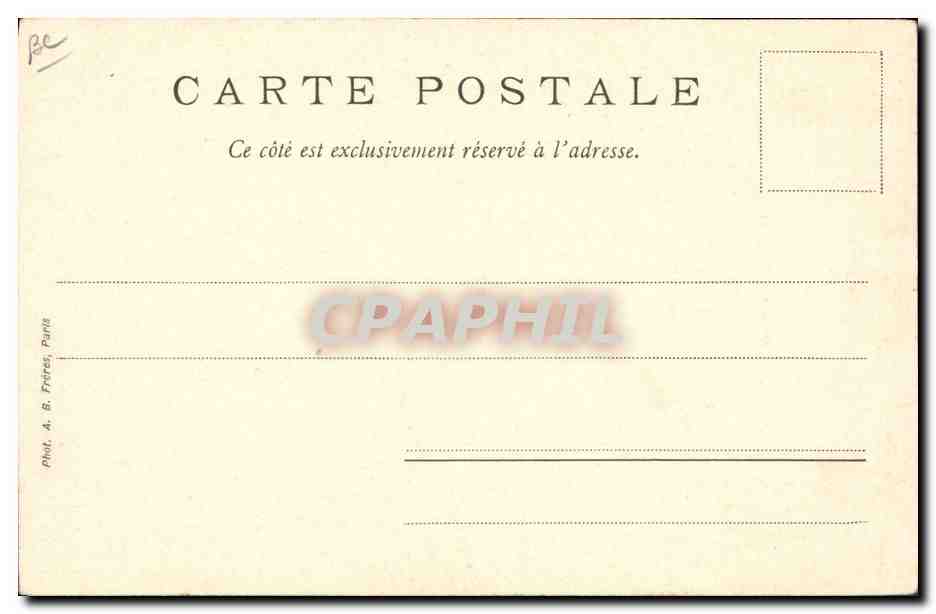 La Châtre - Vieilleux — musicien avec mandoline — L. Pouget, Phot. Edit. — Reverso