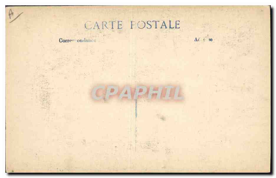 Général FOCH — en uniforme décoré — E. LE DELEY, Imprimeur, Paris — Rückseite