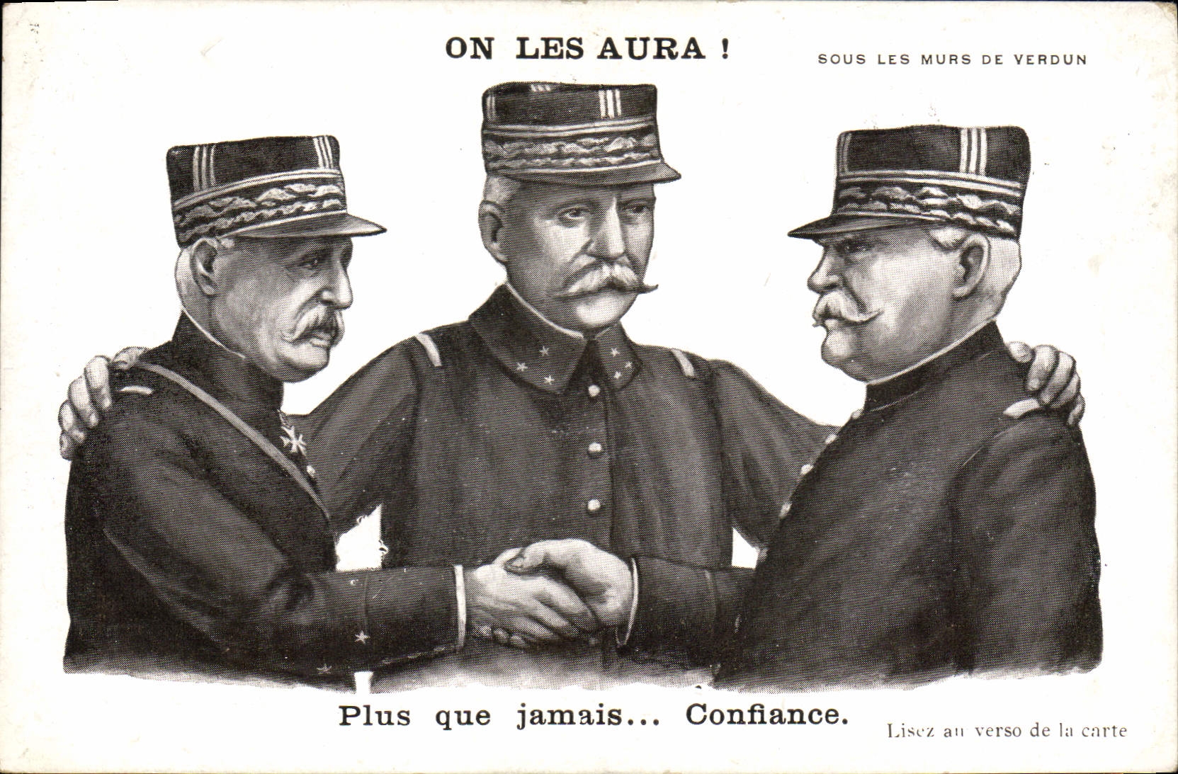 CPA Militaria On les aura ! Plus que jamais Confiance 