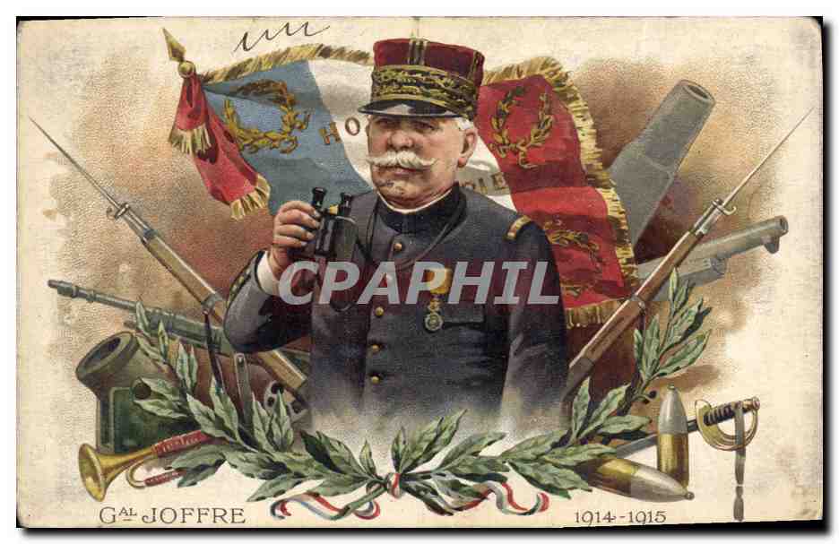 CPA Militaria General Joffre 