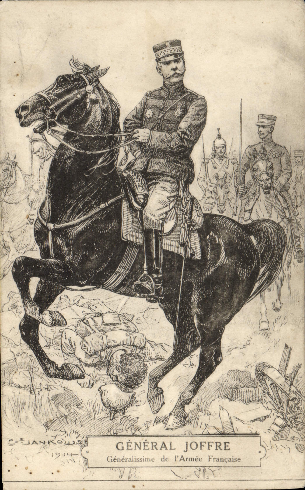Général Joffre — Généralissime de l'Armée Française — C. Jankowski 1914